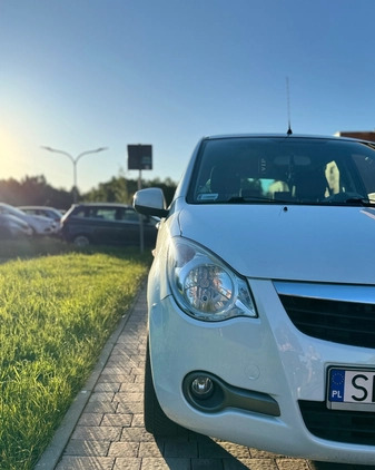 Opel Agila cena 16500 przebieg: 223640, rok produkcji 2009 z Mysłowice małe 277